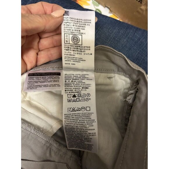 Levi's Jeans Stylish Men’s Beige Colored Rugged Denim Tan Jean Pants Size 32 - Picture 4 of 7